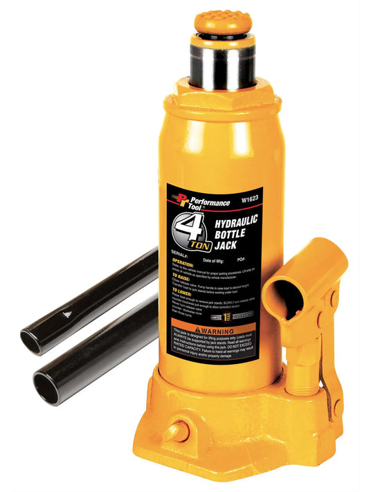 WILMAR CORP. Hydraulic Jack, 4 Ton - W1623