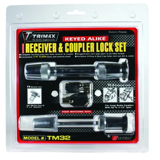 TRIMAX -WYERS PROD GROUP Reciever & Coupler Lock - TM32