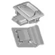 AP PRODUCTS Bauer Main Door Lock, Chrome - 013-535