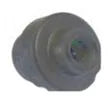 JR PRODUCTS Black Rubber F/door Hldr Sockt - 10404