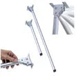 TOP LINE MFG. INC. Locking Folding Leg, 24" - FL3400-24