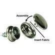 JR PRODUCTS Fabric To Wall Snap Kit 6/Package - 81585