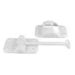JR PRODUCTS T Door Holder 3-1/2" Cw - 10424