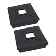 B&B MOLDERS LLC 4" Bmpr Plug With O Tabs Ea - 94162