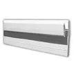JR PRODUCTS Type D - Wall Track For 1/2" S - 80401