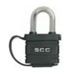 PEERLESS SECURITY CHAIN Blue Weatherproof Lock - H4924-1261