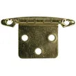 JR PRODUCTS Hinge,sprg Flsh Mnt,brass - 70595