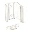 RV DESIGNER Sliding Mirrored Door Latch - - H527