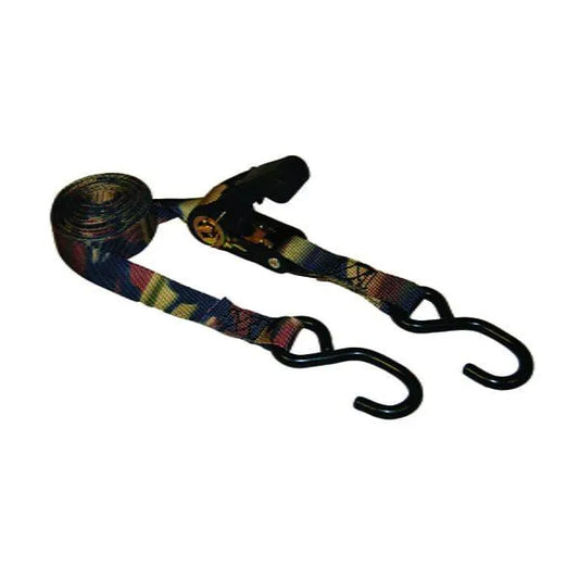 ANCRA INTERNATIONAL LLC Ratchet 500# 1"x15' S-hks Camo - 95190