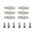 AP PRODUCTS Double End Nylon Wing Clip With S - 013-414