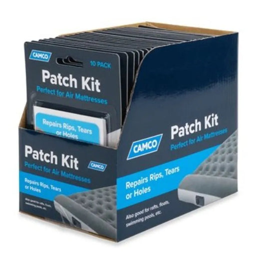 CAMCO MANUFACTURING INC Air Mattress Patches, 10-pack, - 51098