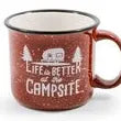 CAMCO MANUFACTURING INC Mug, Speckled Red, 14oz - 53235