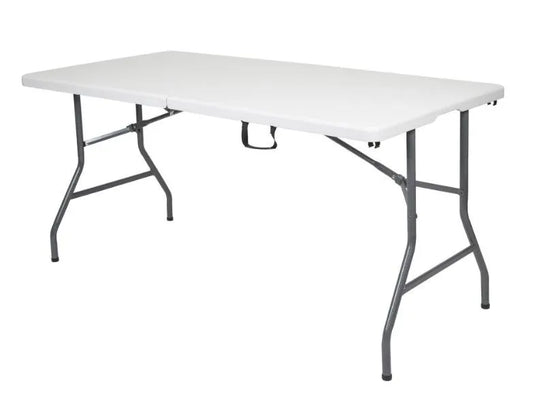 STANSPORT Folding Table - White - 29 In - 616-2960
