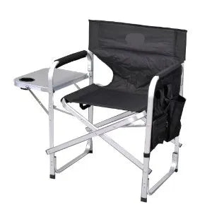 MG INNOVATIVE LLC. Director's Chair Bk - SL1204BLACK/FLAG