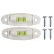 HOPKINS MFG. CORP. Screw-on Levels, 2 Pk 2-1/4" - 09025
