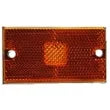 PETERSON MANUFACTURING Clearance Lens Amber - 125-15A
