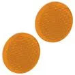 JAMMY INC. Amber Reflector 2-1/4" 2 Pk - J-214-A