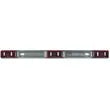 OPTRONICS INTERNATIONAL LED Id Light Bar Stainless;red - MCL97RB
