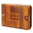 OPTRONICS INTERNATIONAL LED Mark Light;square;stud;amb - MCL36ABP