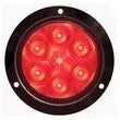 OPTRONICS INTERNATIONAL 7 LED Tail Light Rnd; Flange; - STL13RFBP