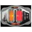 OPTRONICS INTERNATIONAL LED Amb/red M/c Fend Chrm Covr - MCL181ARCRB