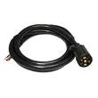 JAMMY INC. 7-Way Plug Harness, 6' Lead - J-5067-WH