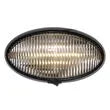 JAMMY INC. Oval LED RV Porch Light, Black - J-965-BSC