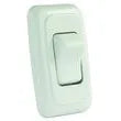 JR PRODUCTS Single Rocker Switch Assembly - 12005