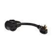 VALTERRA PRODUCTS LLC. 30AM-50AF 12in Adapter, Black, - A10-3050FBK