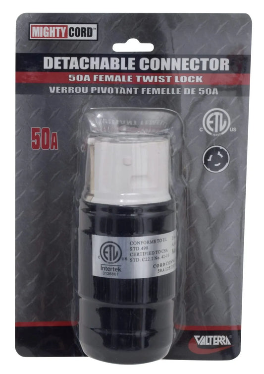 VALTERRA PRODUCTS LLC. 50A Female Twist Lock - A10-50FDTVP