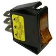 PACIFIC INDUSTRIAL COMP. (PICO) Illuminated Spst Rocker -amber - 5534PT