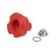 PACIFIC TRAILER PRODUCTS Tw Red Handle Knob - HDKB-RED