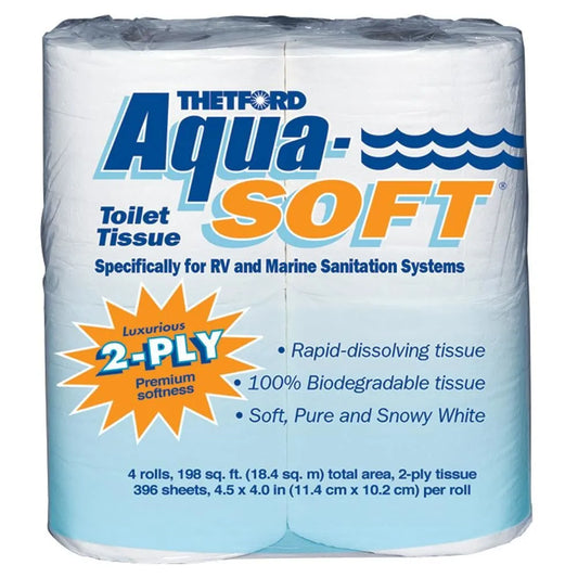 DAVE CARTER & ASSOCIATES Aqua Soft Toilet Paper 2-PLY - 03300