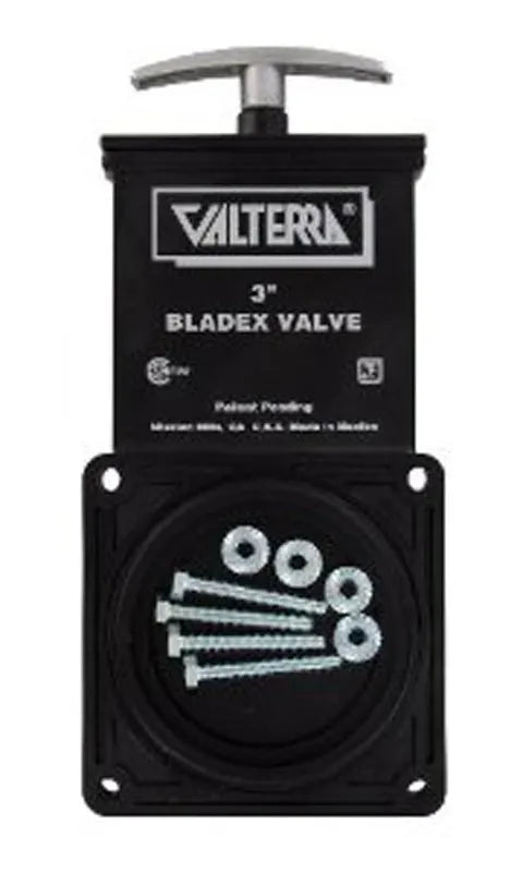 VALTERRA PRODUCTS LLC. Gate Valve 3" Metal Handle - T1003VPM