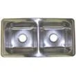 LASALLE BRISTOL Double Ss Sink 33X19 - 13TGS331964