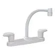 VALTERRA PRODUCTS LLC. Kit Faucet 8" White-hi - PF221202