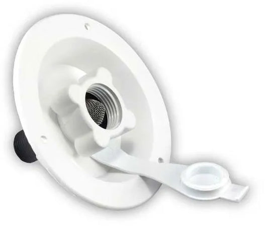 B&B MOLDERS LLC City Water Dish, Polar White - 94220