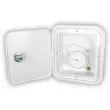 B&B MOLDERS LLC Gravity Water Hatch, Key Lock, - 94251