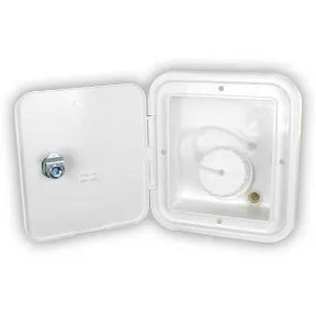 B&B MOLDERS LLC Gravity Water Hatch, Key Lock, - 94251