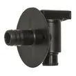 PETERSEN MOLDING Drain Valve 1/2 Barb Black - 18-958-BLACK