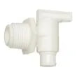 PETERSEN MOLDING Drain Valve 1/2 Male Npt Pw - 18-966-A/W