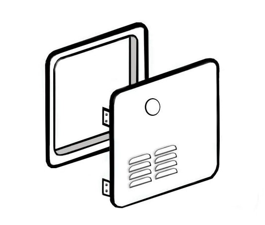 LIPPERT COMPONENTS Inc. Door Kit-small- White 2GWHD - 2022107535