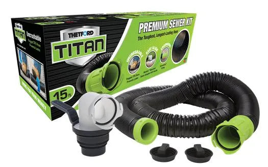 DAVE CARTER & ASSOCIATES Pallet Qty Titan Sewer Kit 15' - 17843