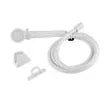 DURA FAUCET RV Shower Head & Hose - White - DF-SA130-WT