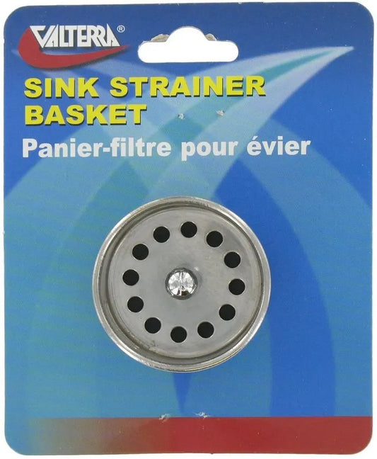 VALTERRA PRODUCTS LLC. Sink Strainer Basket Carded - A01-2018VP